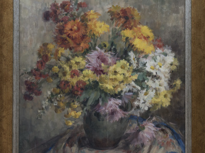 Василка Генадиева, Ваза с хризантеми