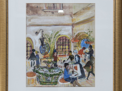 Георги Бакърджиев, Кафене