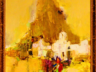 Евгений Петров, Манастир