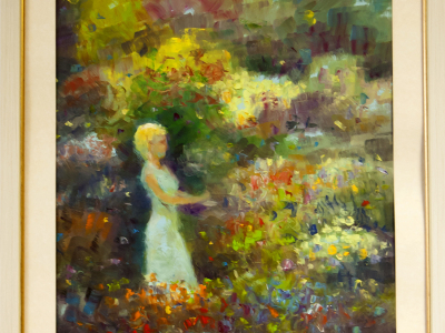 Теньо Желев, Цветна градина