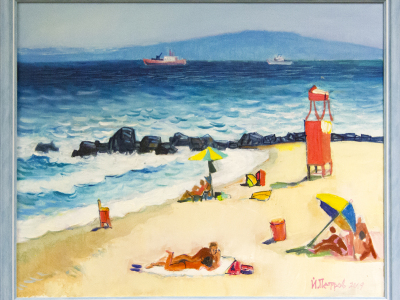 Йордан Петров, Бургаски плаж