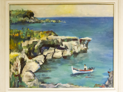 Димитър Тончев, Лодка в морето