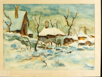 Митко Чепанов, Зимен пейзаж